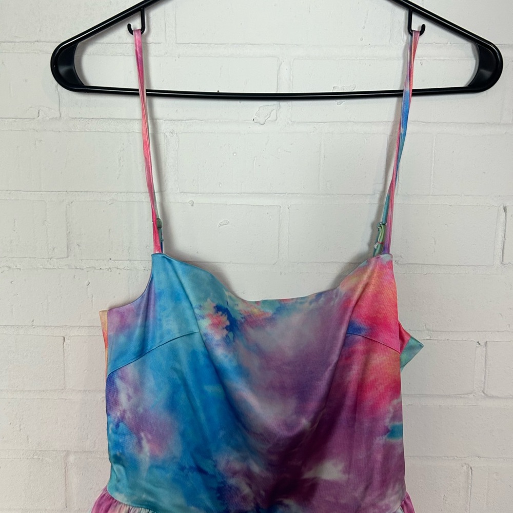 NWT Club Exx Dollskill Rainbow Dress with Matching Gloves - Picture 2 of 6